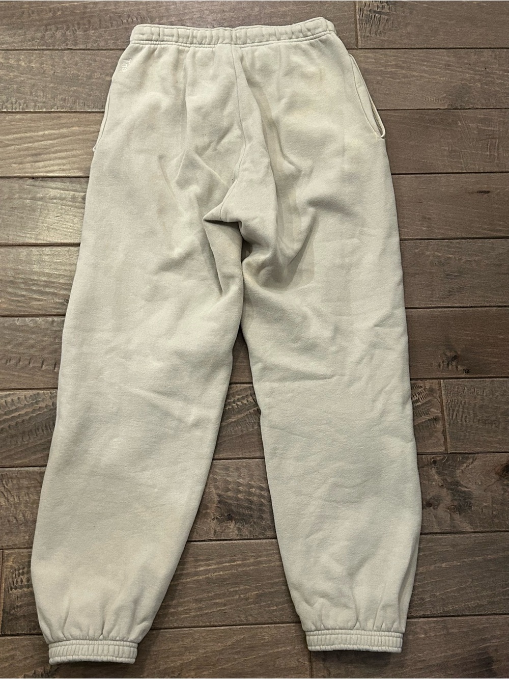 TNA Cream Fleece Joggers - Picture 4 of 4